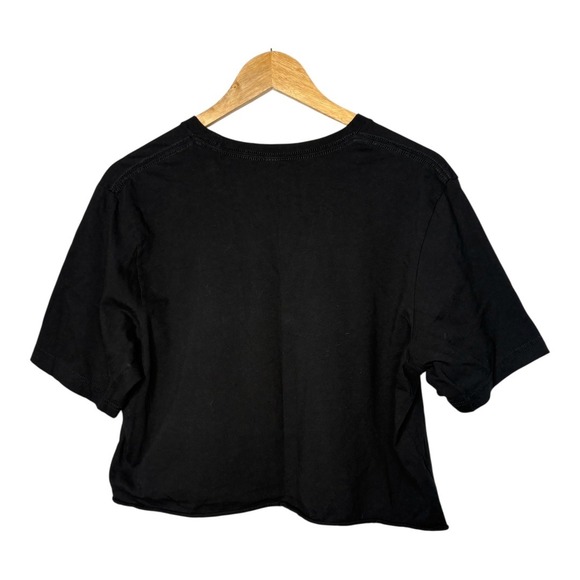 Dancing Queens Graphic Tee Black Cropped T-Shirt Bella+Canvas Women Size XL - Picture 4 of 6